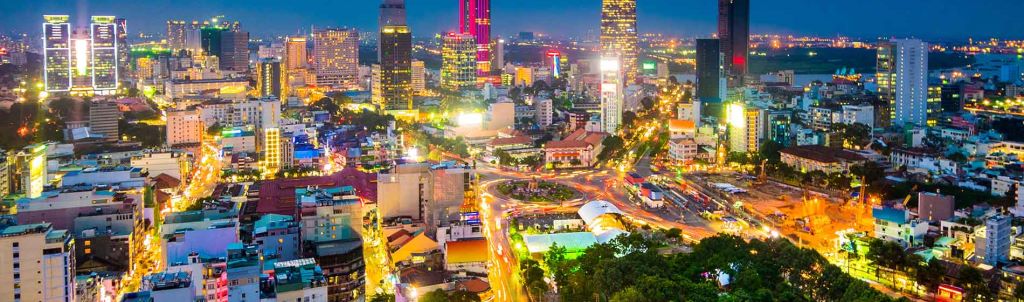 View of Ho Chi Minh City